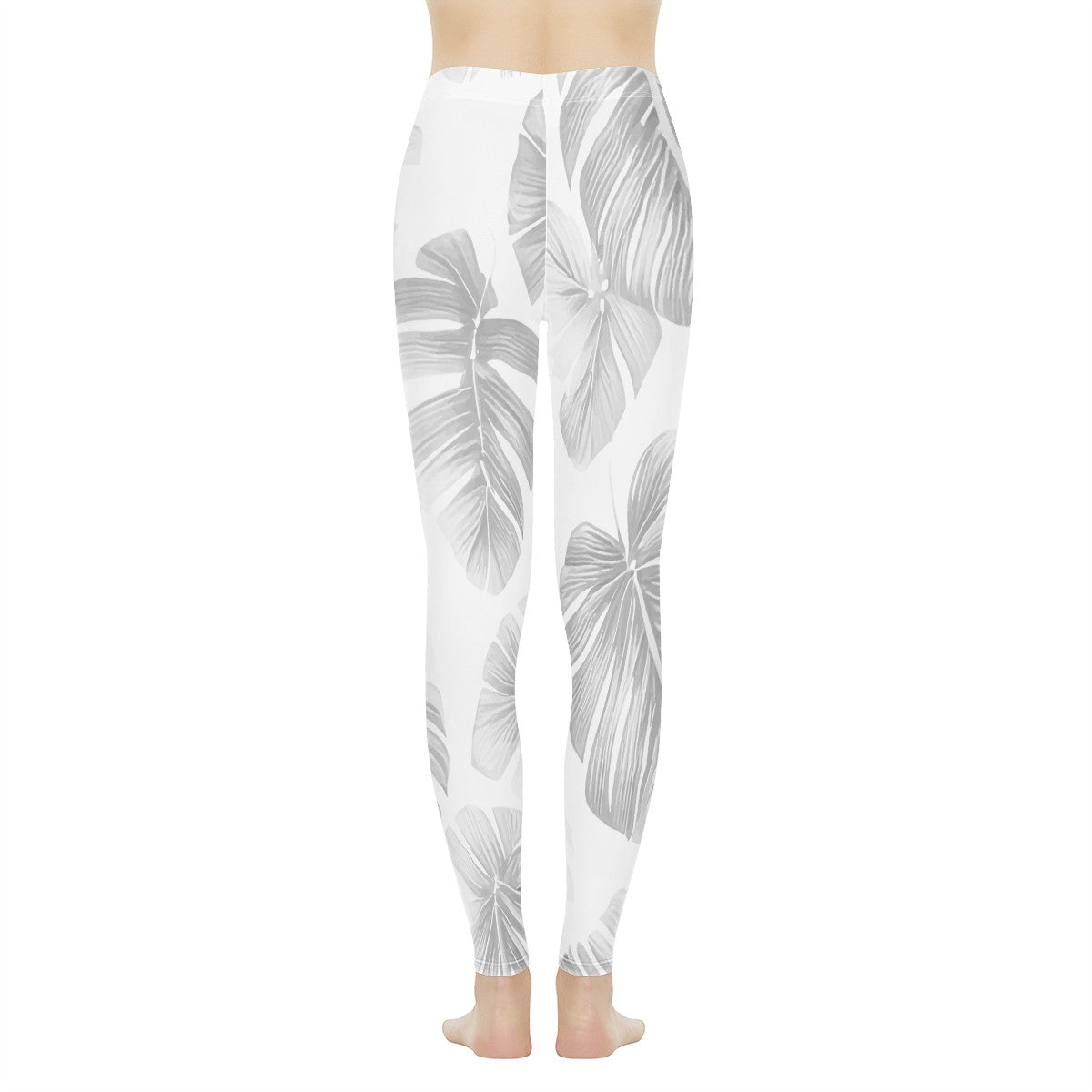White Monstera Women's Leggings