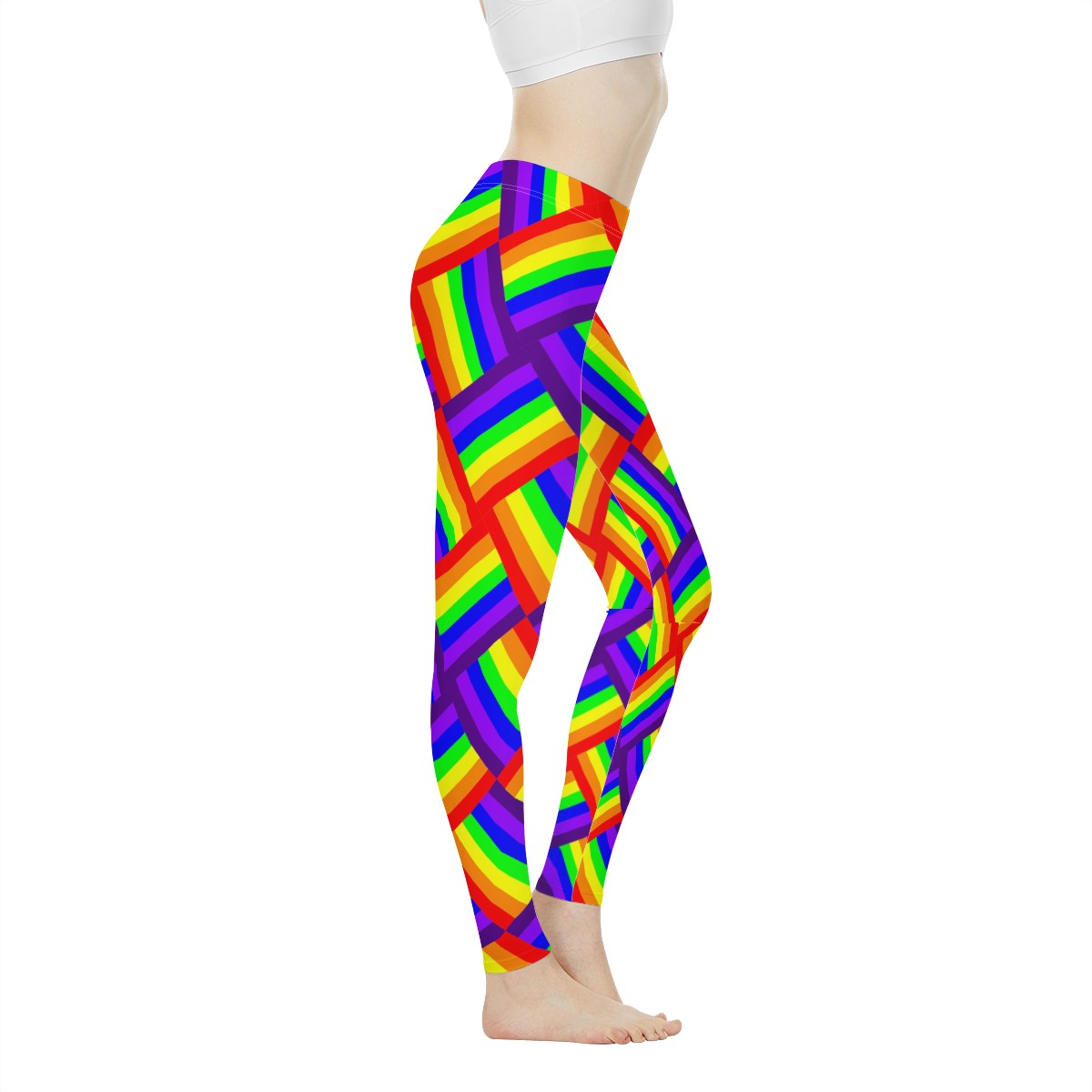 Rainbow Weave Women's Leggings