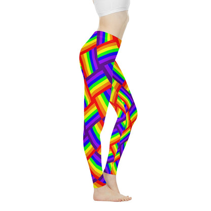 Rainbow Weave Women's Leggings
