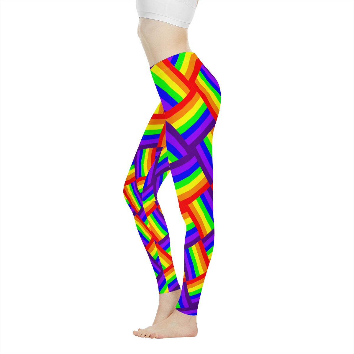 Rainbow Weave Women's Leggings