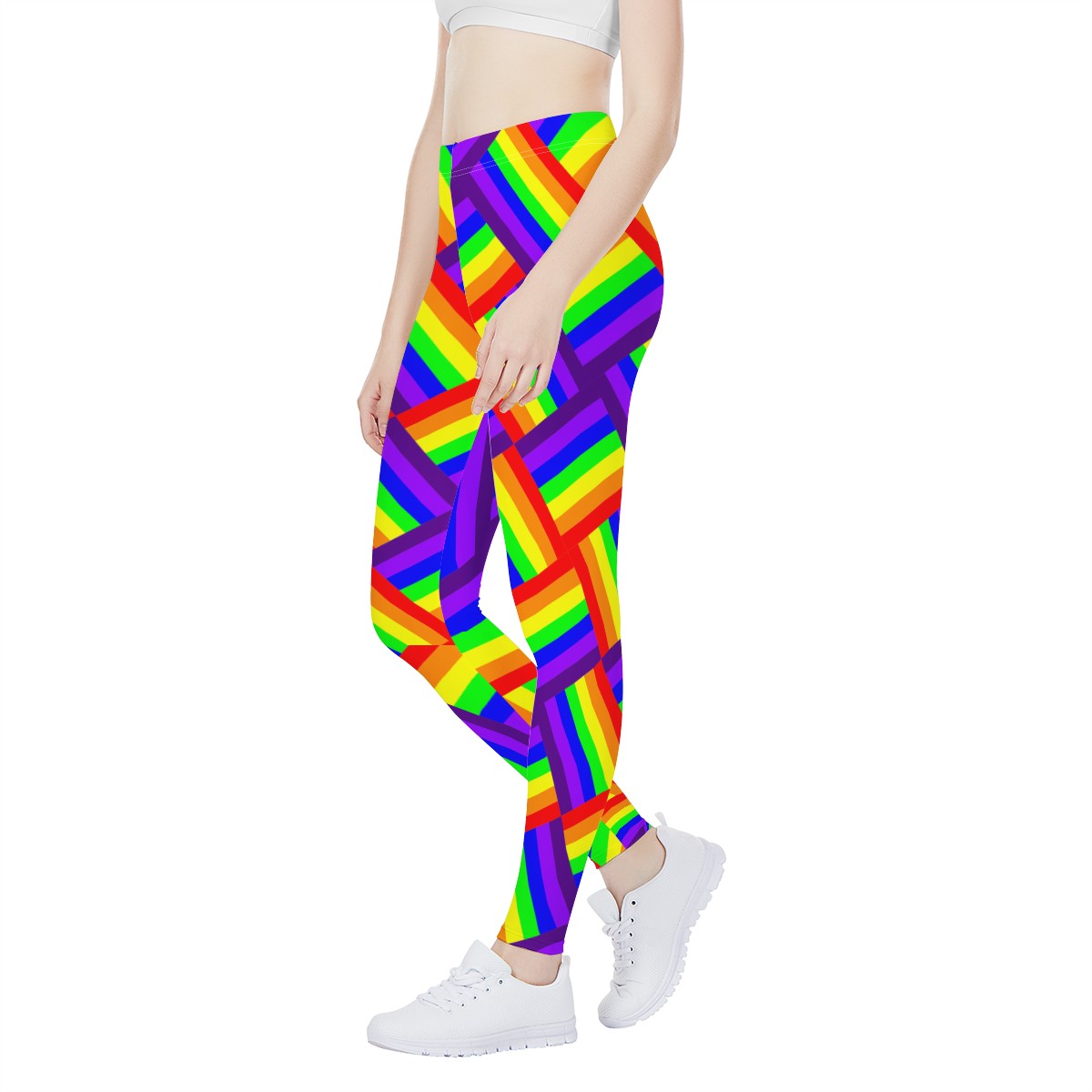 Rainbow Weave Women's Leggings