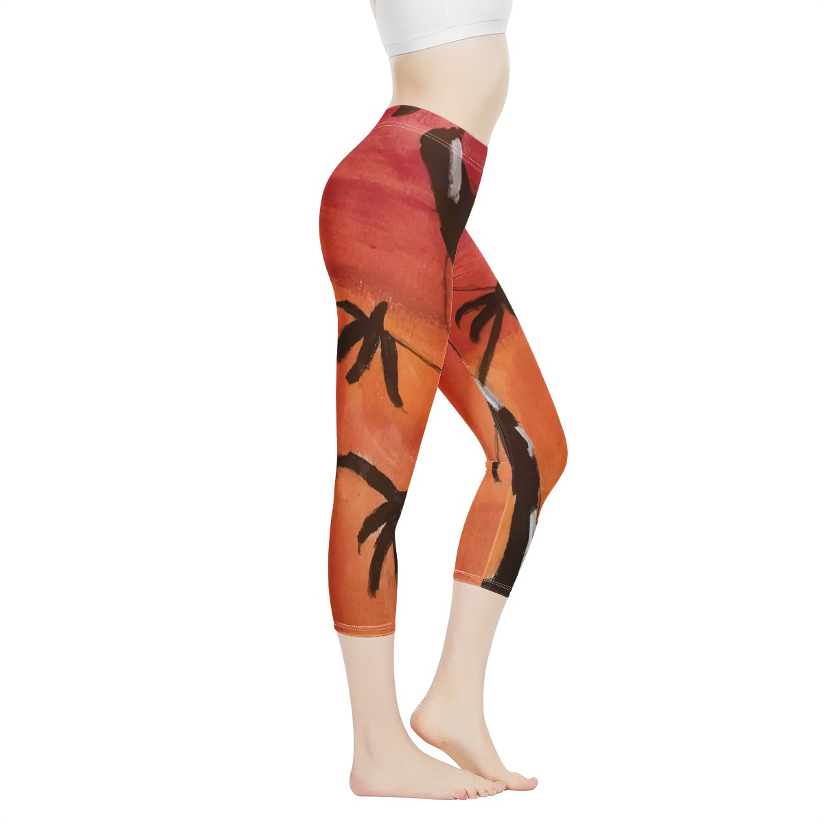 Bamboo at Sunset Women's Capris