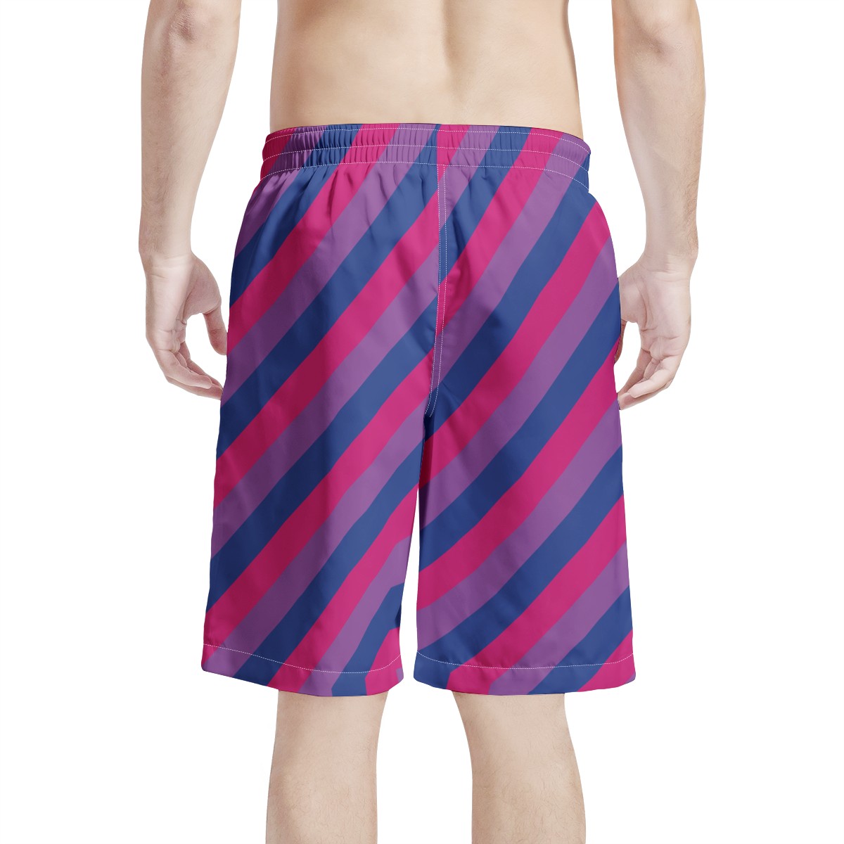 Bisexual Pride Men's All Over Print Board Shorts