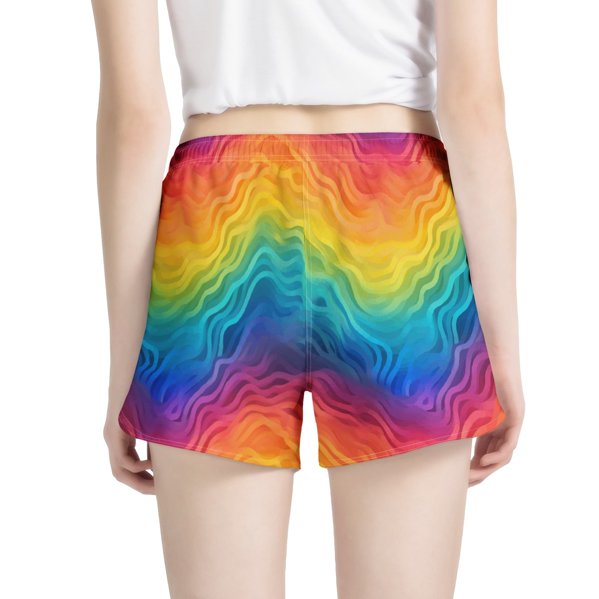 Rainbow Pride - LGBTQ Women's All Over Print Casual Shorts