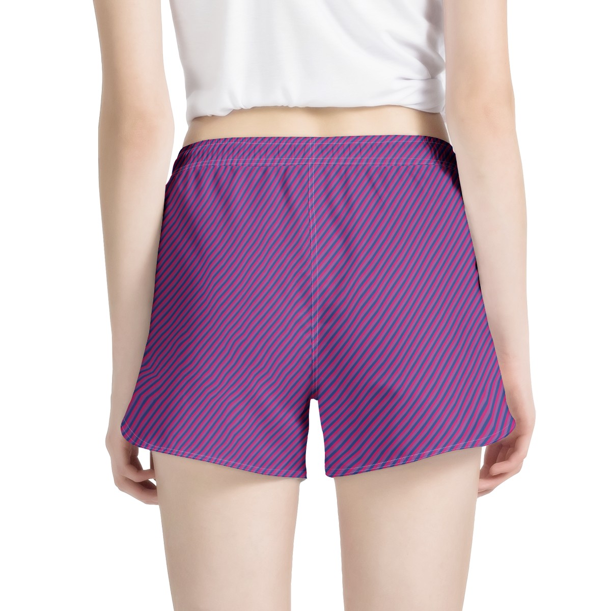 Bisexual Pride Women's All Over Print Casual Shorts