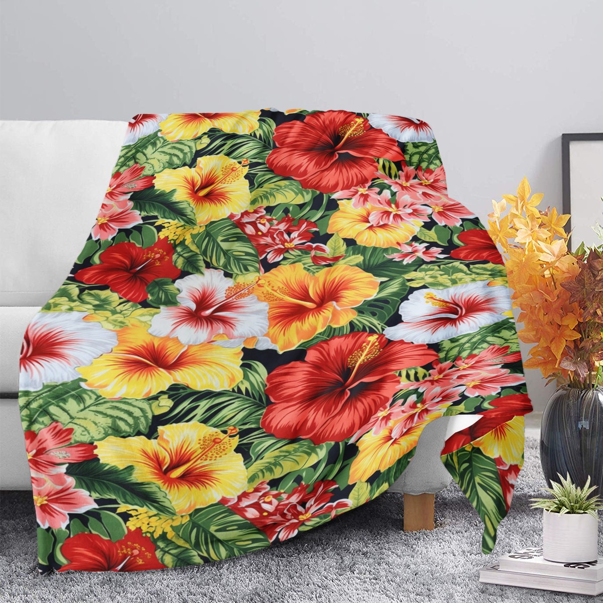 Hibiscus Blankets