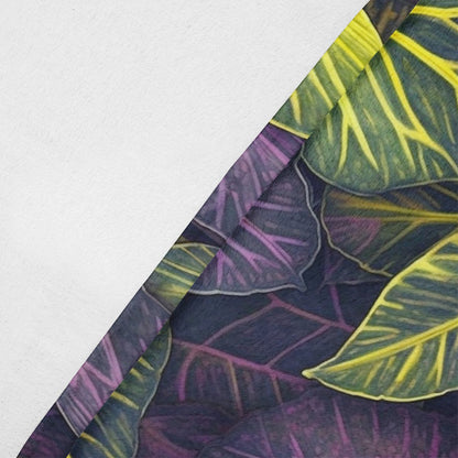 Luxtrini Iridescent Syngonium: Purple and Yellow Blankets