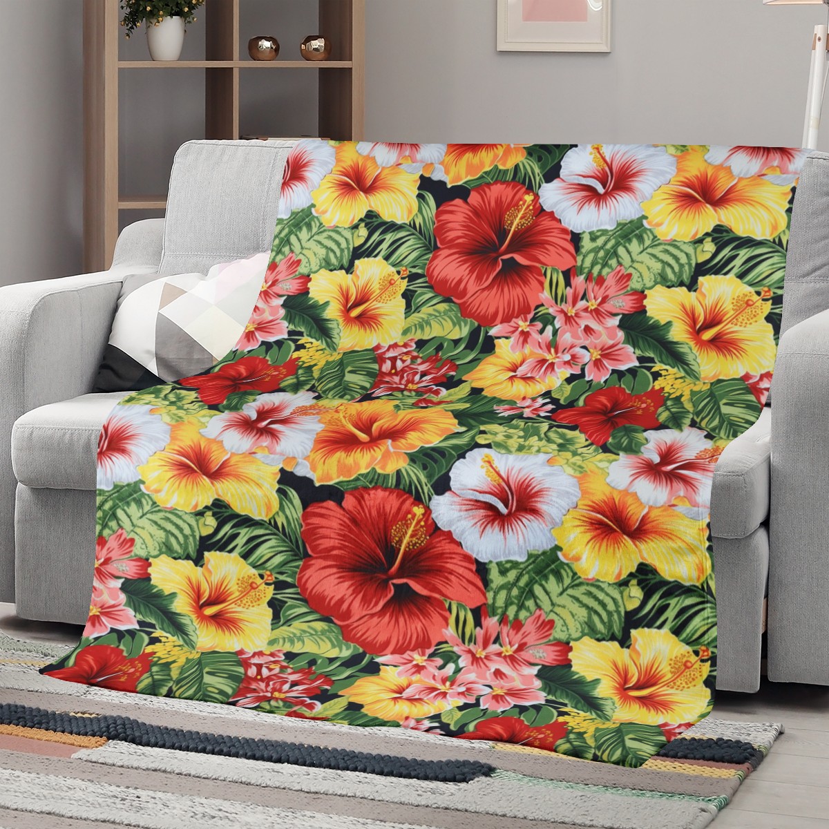 Hibiscus Blankets