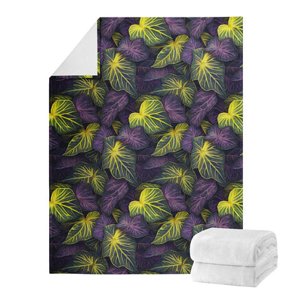Luxtrini Iridescent Syngonium: Purple and Yellow Blankets