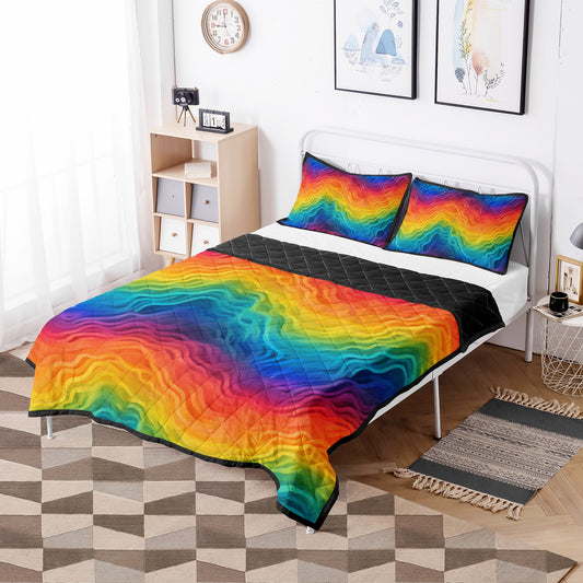 Rainbow Pride - LGBTQ Quilt Bed Set