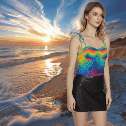 Unleash Your Pride: Luxtrini's Rainbow Pride Camisole