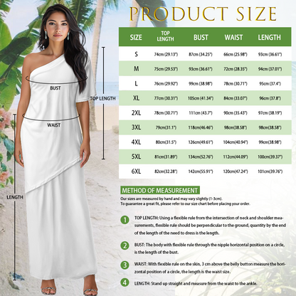 Elegant Off-Shoulder Two-Piece Dress for Women