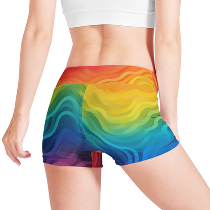 Rainbow Pride - LGBTQ Women Sports Trunks