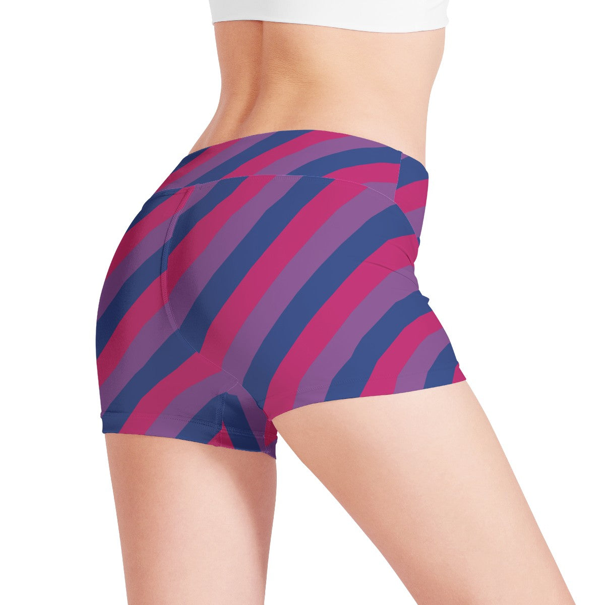 Bisexual Pride Women Sports Trunks