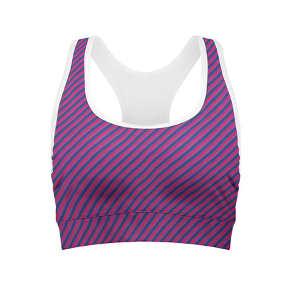 Bisexual Pride Women Sports Bras