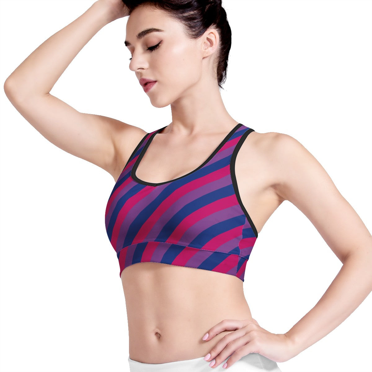 Bisexual Pride Women Sports Bras