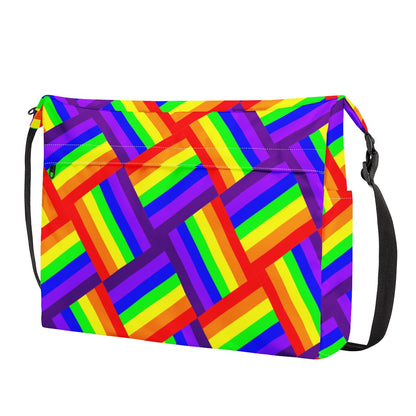 Rainbow Weave New Messenger Bag