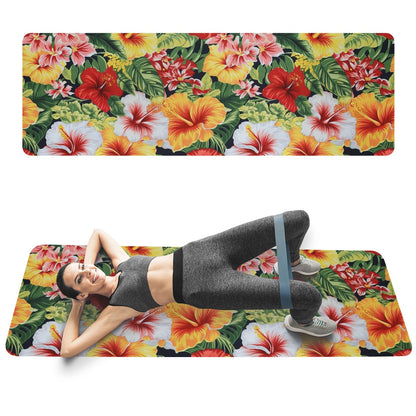 Hibiscus Yoga Mat