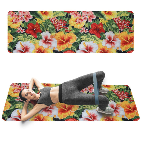Hibiscus Yoga Mat