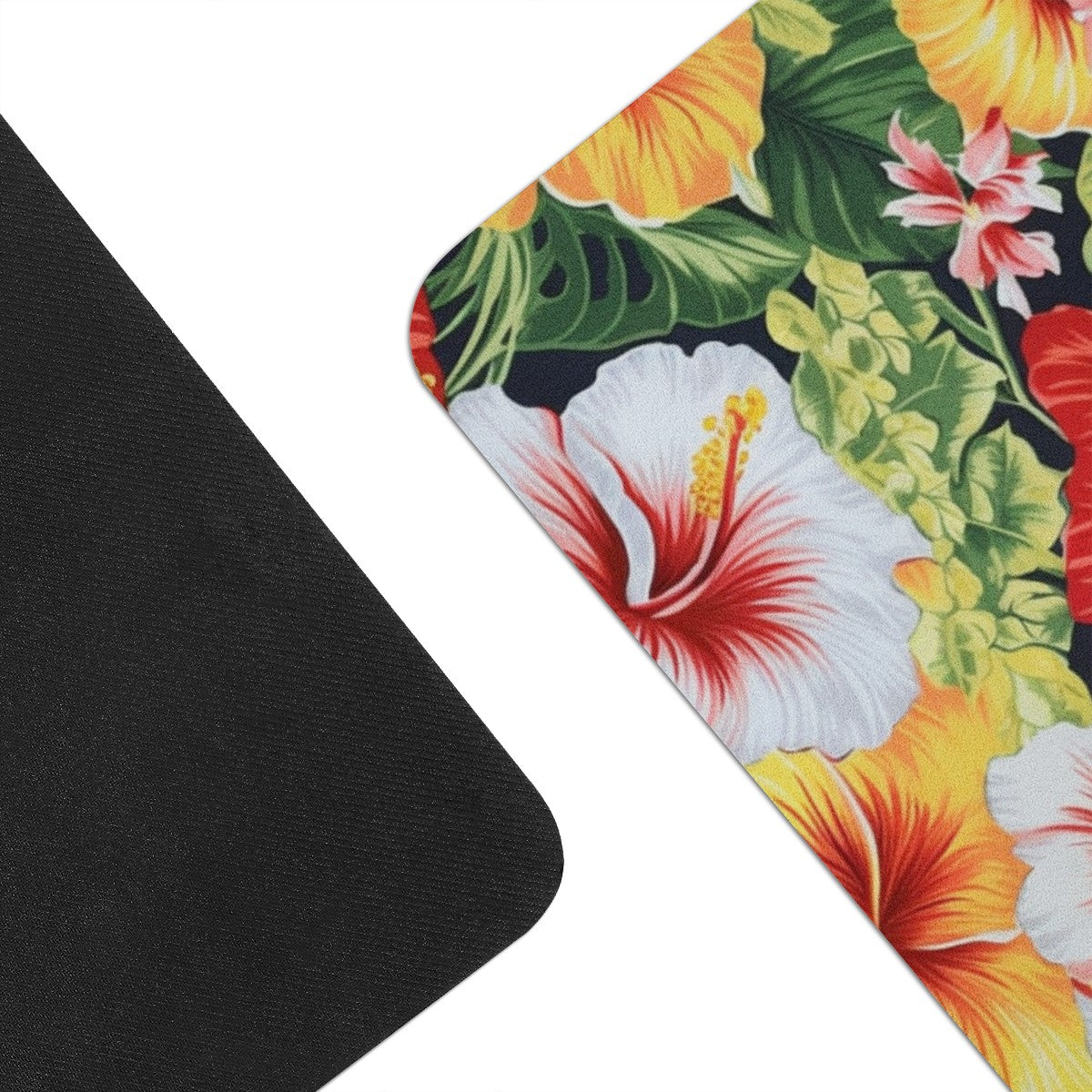 Hibiscus Yoga Mat Women ONESIZE