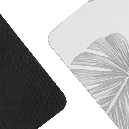 White Monstera Yoga Mat Women ONESIZE