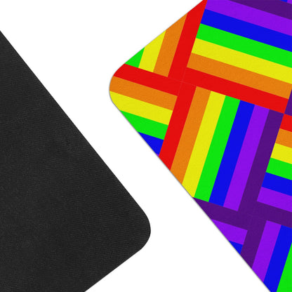 Rainbow Weave Yoga Mat Women ONESIZE