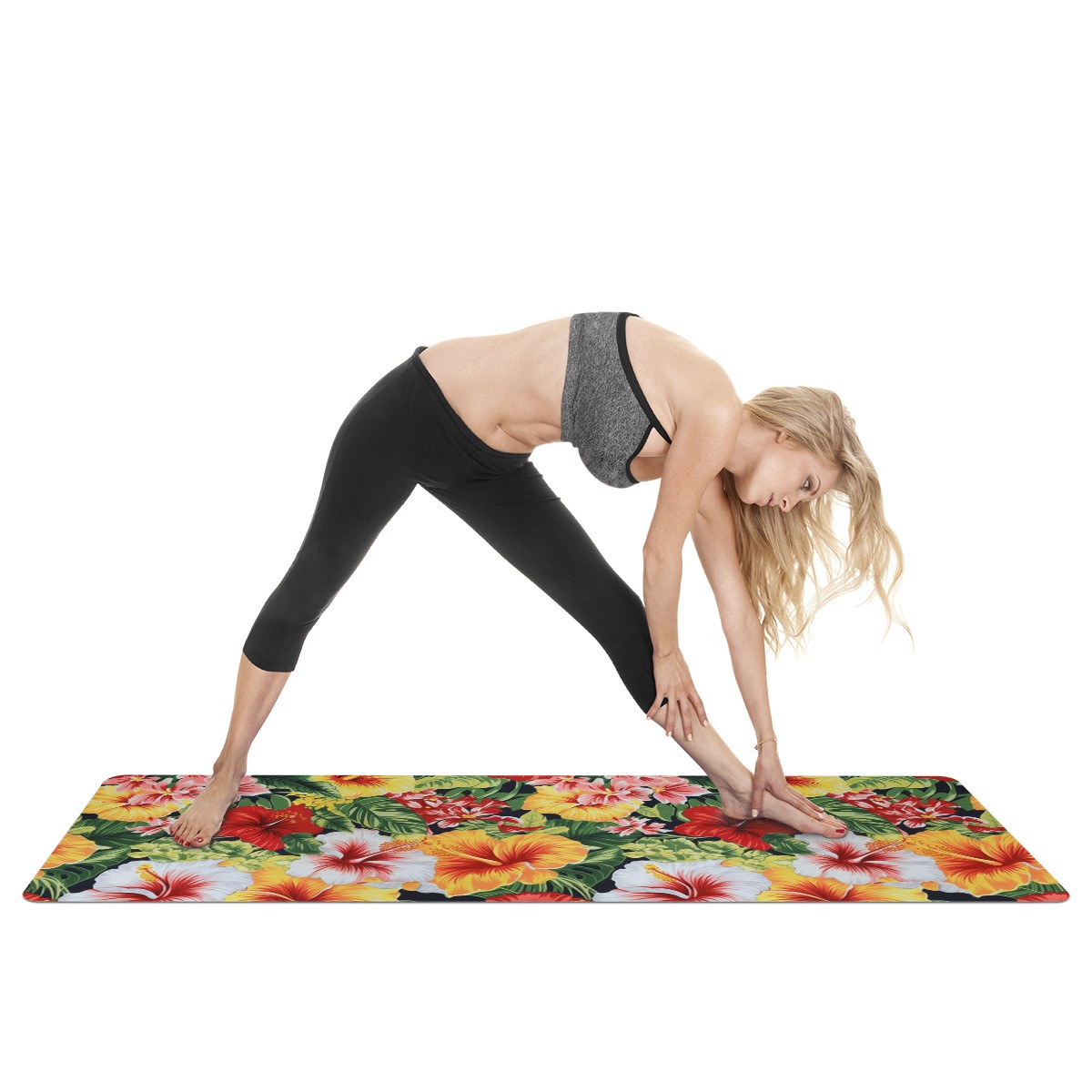 Hibiscus Yoga Mat
