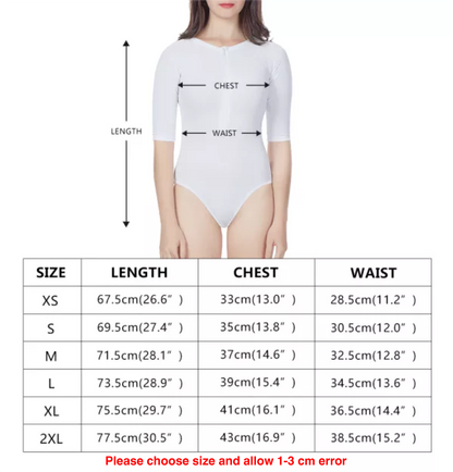 Palm and Monstera Leaf Green Pattern Women's Long Sleeve One Piece Swimsuit
