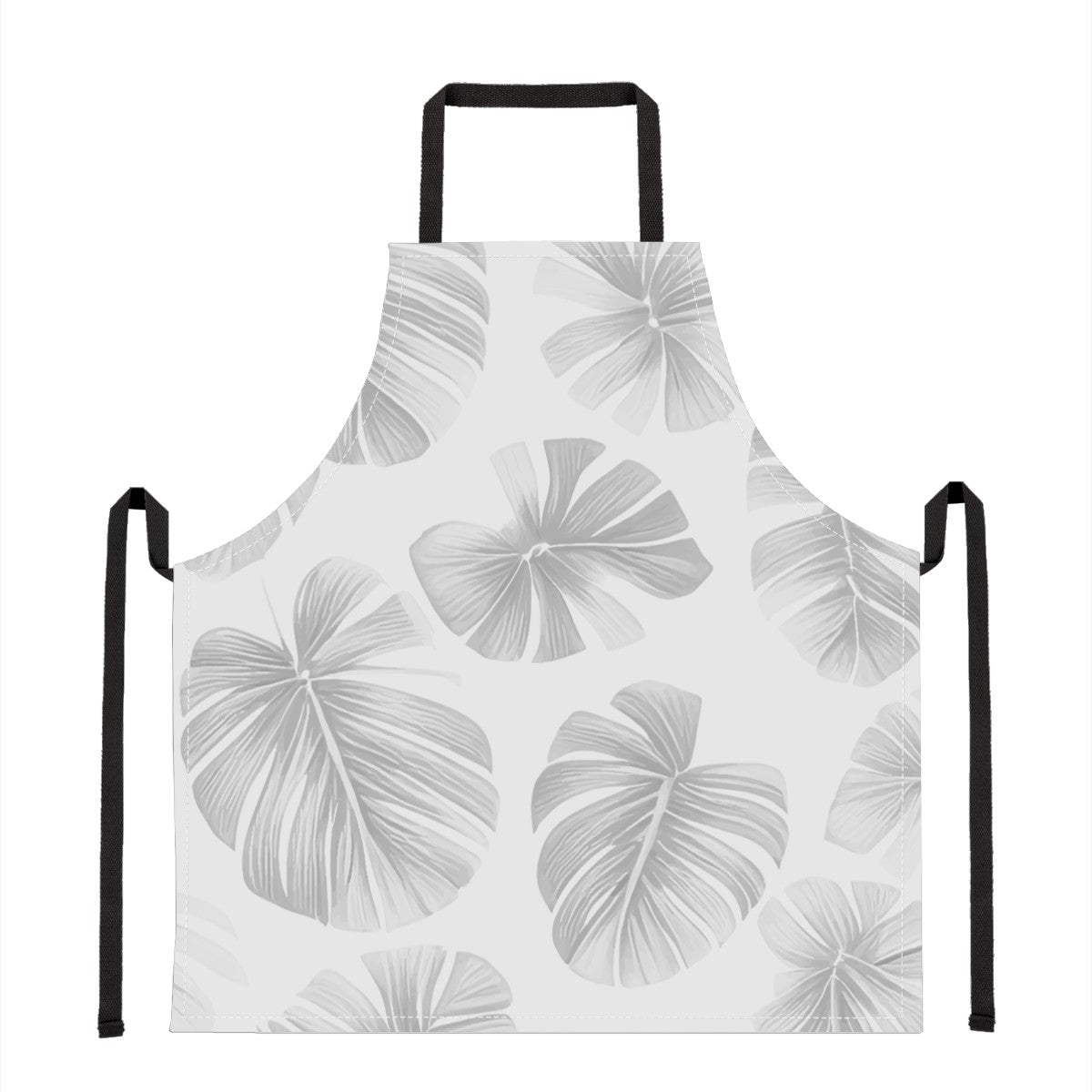 White Monstera Apron