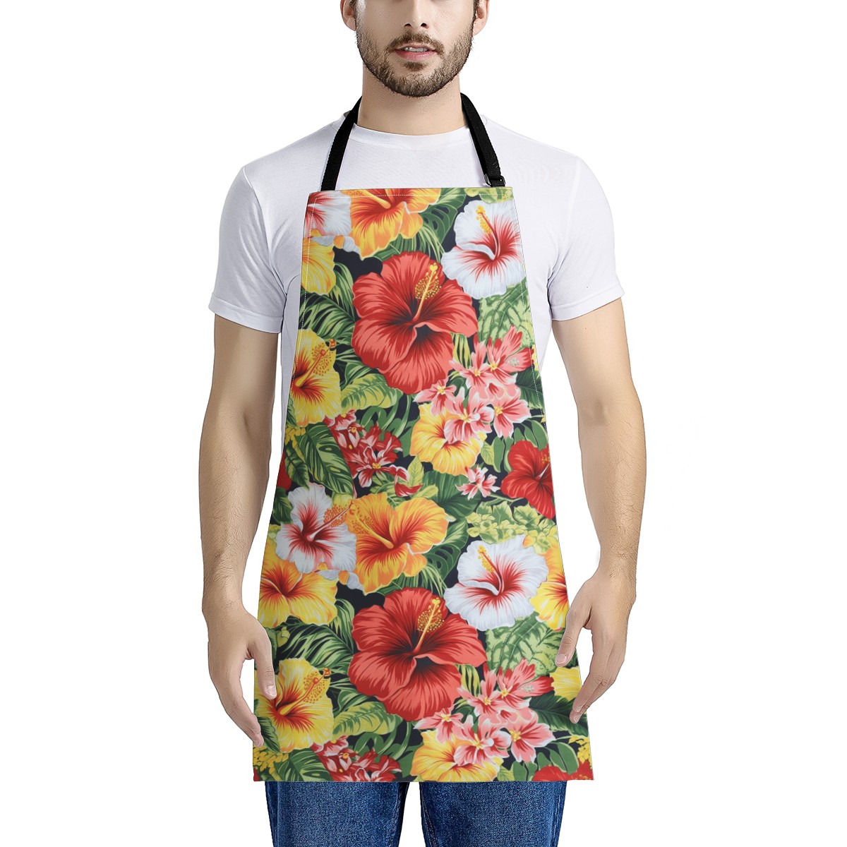Luxtrini Hibiscus Apron