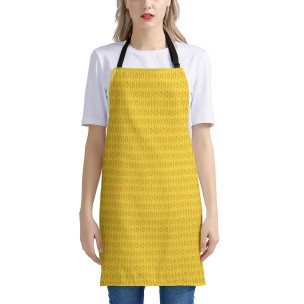 Luxtrini African | Ethnic | Mudcloth | #14 Yellow Apron