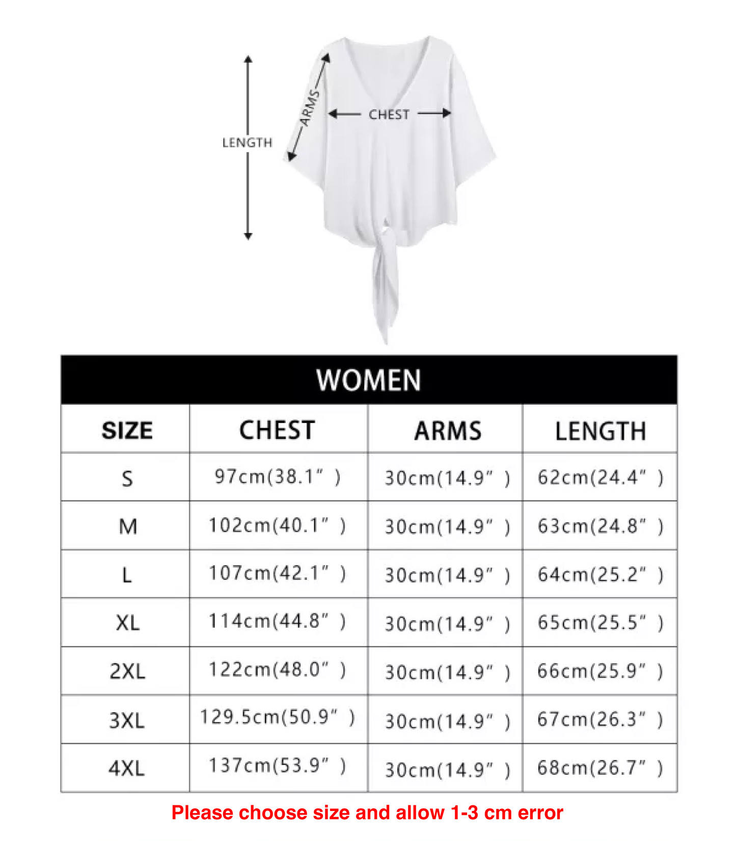 Rainbow Weave Women V-neck Streamers Blouse
