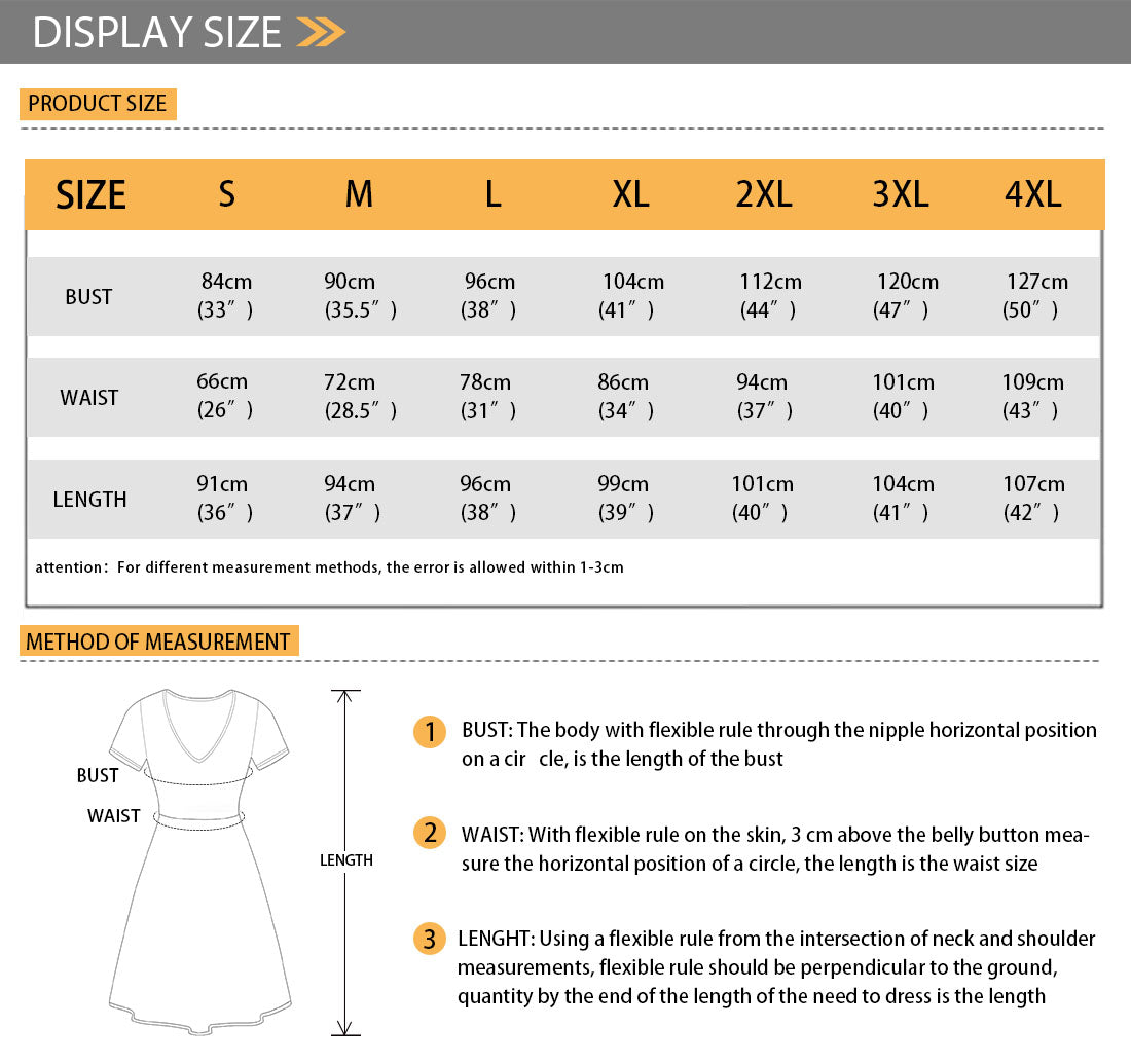 Rainbow Glitch Women V-Neck Short Sleeve Ruffle Dress