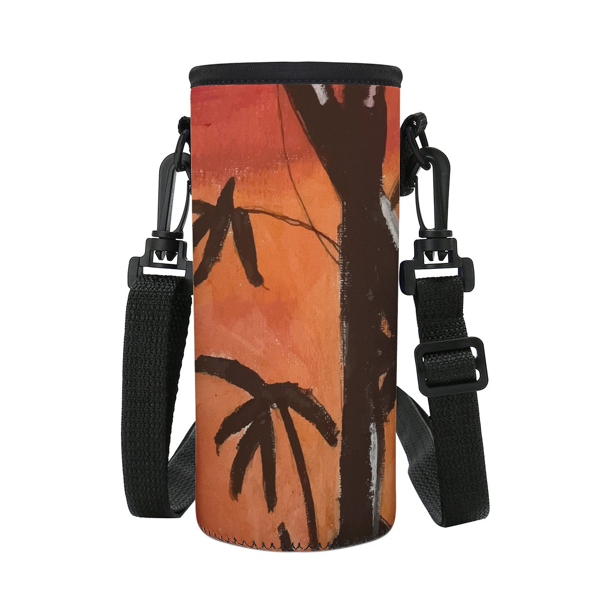 Bamboo at Sunset Small Water Bottle Carrier Bag