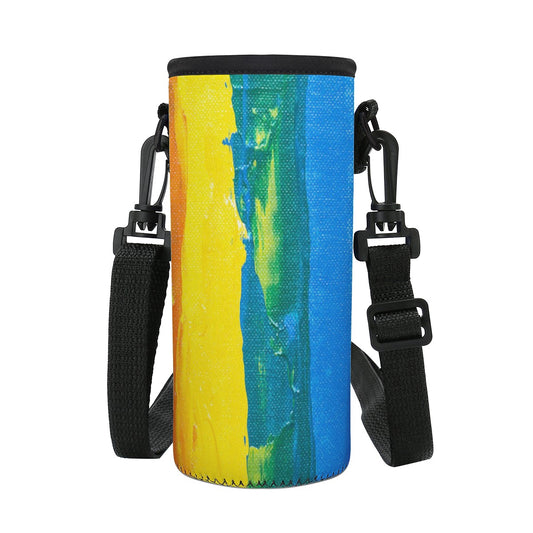 Rainbow Painting Small Water Bottle Carrier Bag