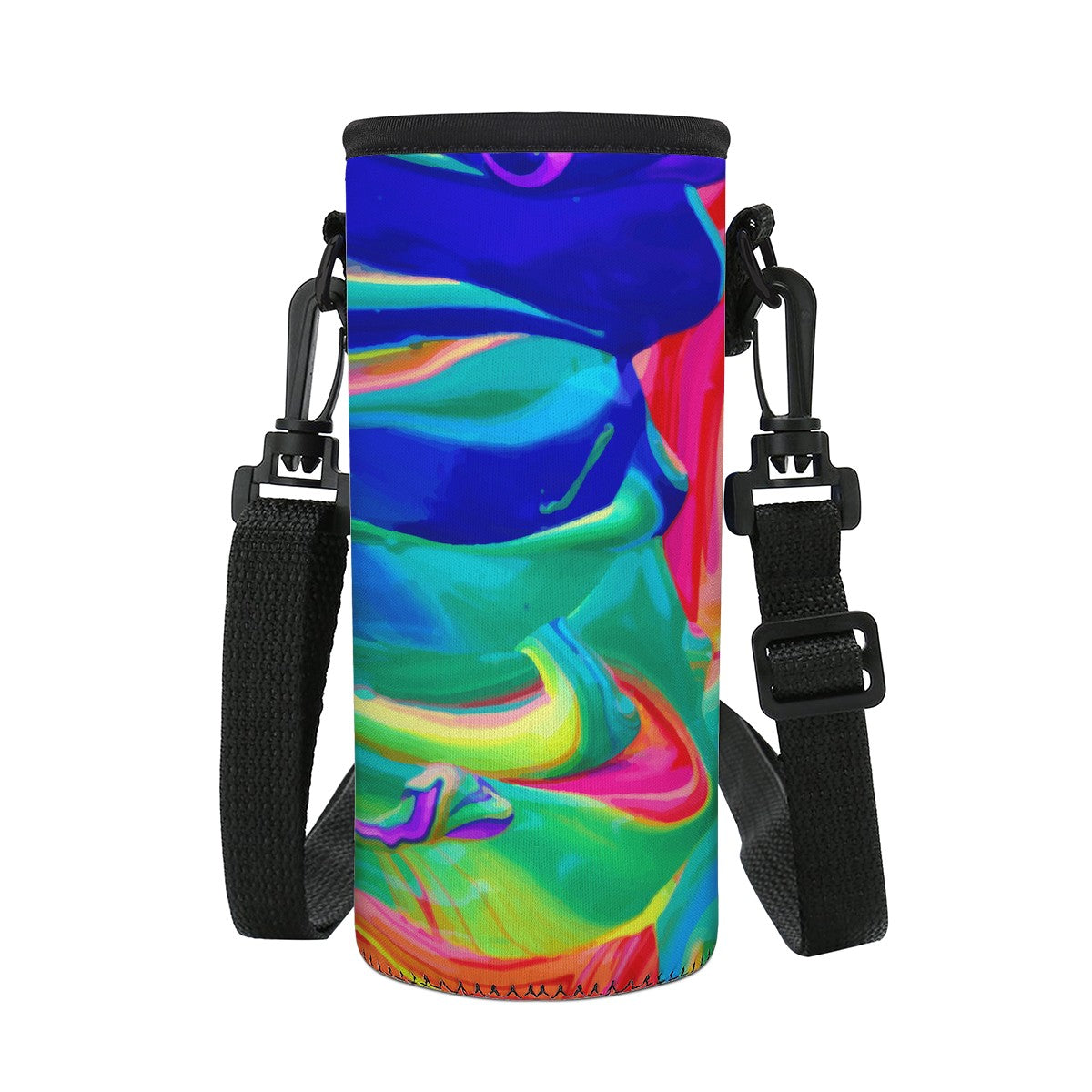 Rainbow Confusion Small Water Bottle Carrier Bag