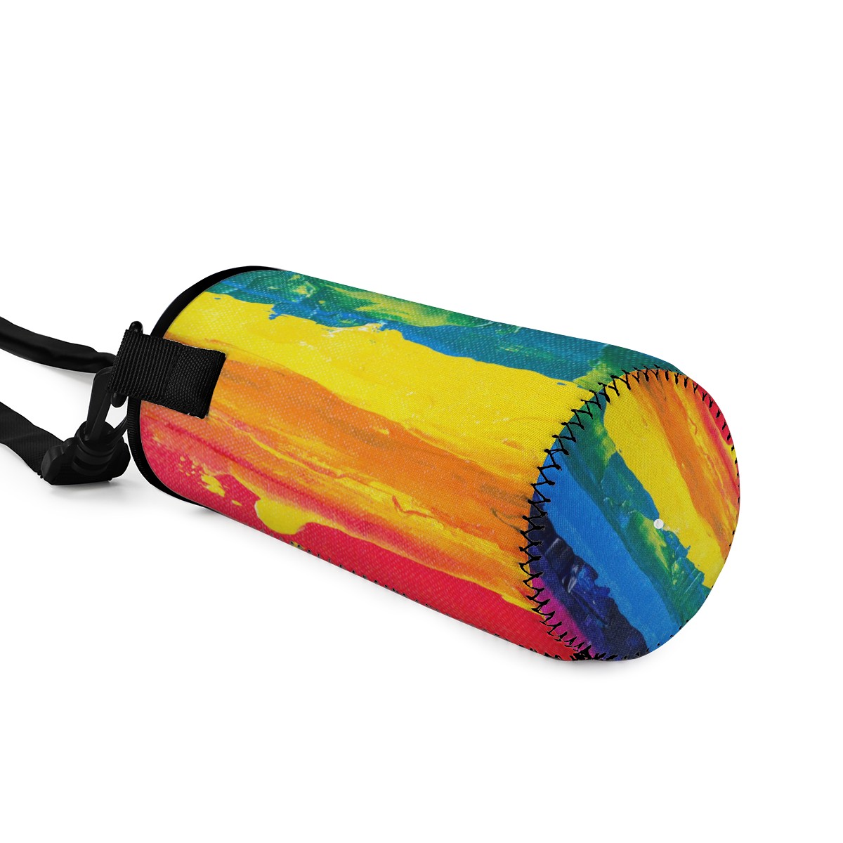 Rainbow Painting Small Water Bottle Carrier Bag