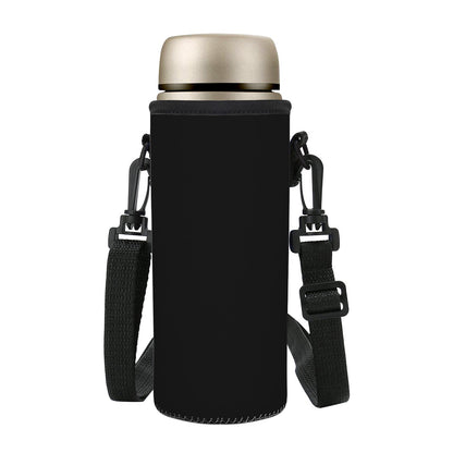 Black Small Water Bottle Carrier Bag