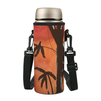 Bamboo at Sunset Small Water Bottle Carrier Bag