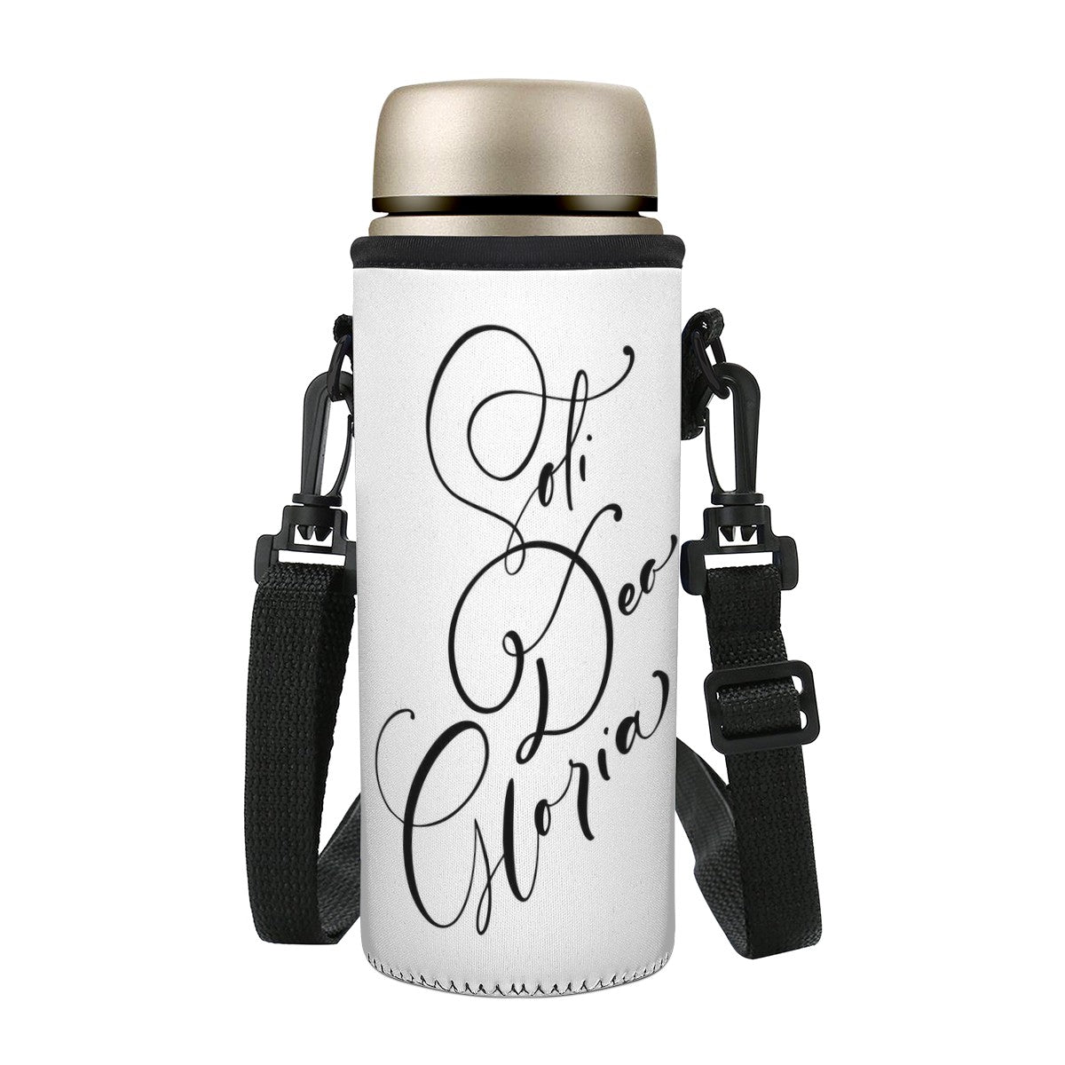 soli Deo gloria Small Water Bottle Carrier Bag