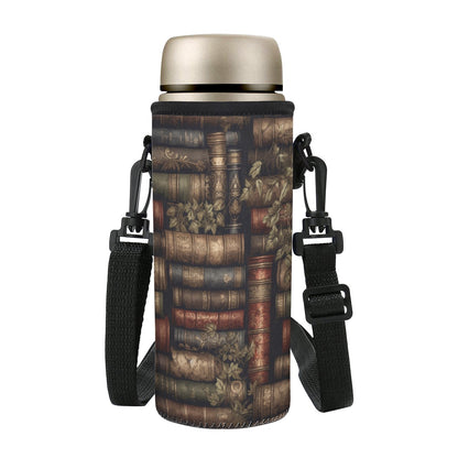 The Librarian Small Water Bottle Carrier Bag