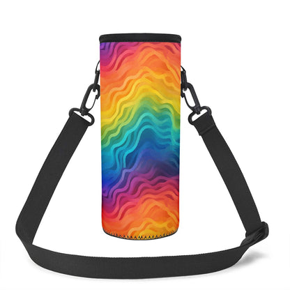 Rainbow Pride - LGBTQ Large Water Bottle Carrier Bag