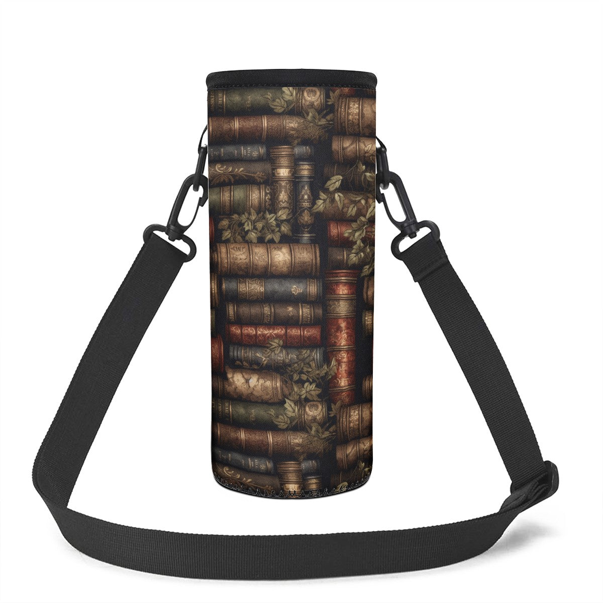 The Librarian Large Water Bottle Carrier Bag