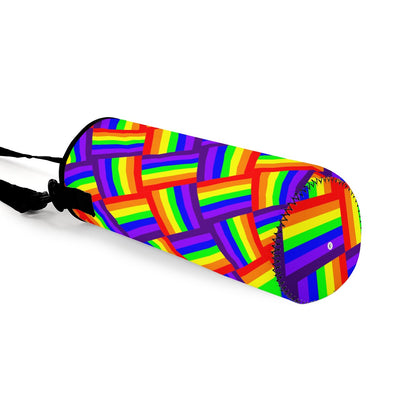 Rainbow Weave L Water Bottle Carrier Bag