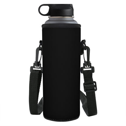 Black Large Water Bottle Carrier Bag