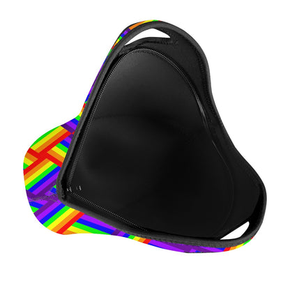 Rainbow Weave Neoprene Lunch Bags