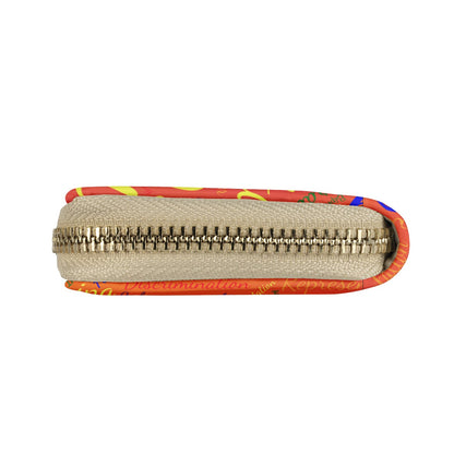 LGBTQ Word Cloud Zipper Card Holder