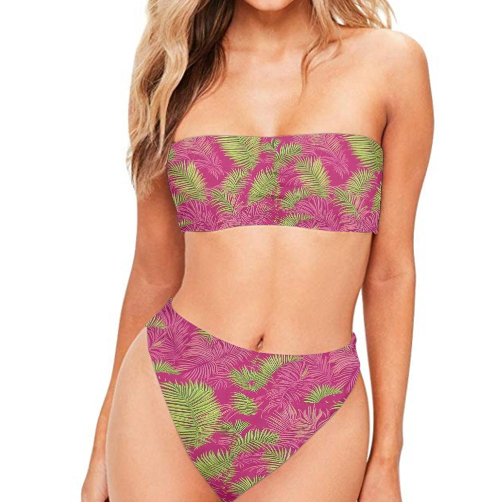 Wrapped-chest Bikini white