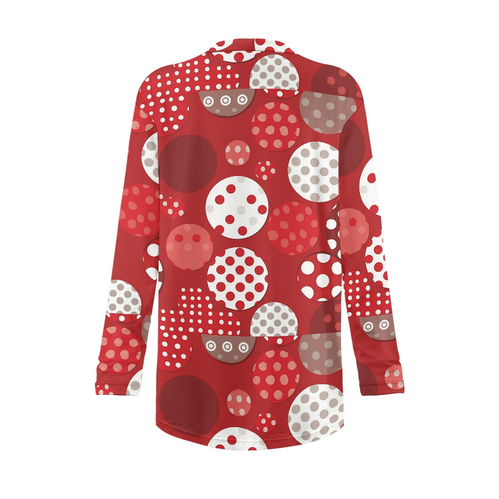 Long-sleeved cardigan jacket