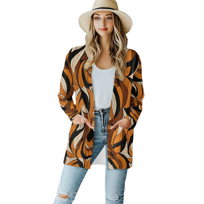 Long-sleeved cardigan jacket